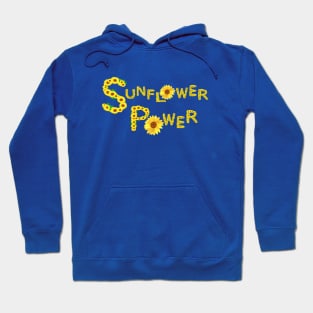 Sunflower Power (White Background) Hoodie